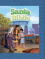 Biblia Rvr 2020 Para Niños - Tapa Dura/Azul (Rvr 2020 Bible for Children - Hardcover/Blue)