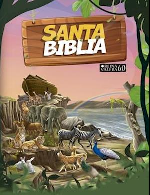 Biblia Rvr60 Para Niños - Tapa Dura (Rvr60 Bible for Children - Hardcover)