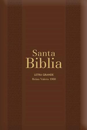 Biblia Rvr60 Letra Grande/Tamaño Manual - Marrón Con Indice Y Cierre (Bible Rvr60 Lp/Pocket Size - Burgundy with Index and Closure)