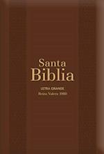 Biblia Rvr60 Letra Grande/Tamaño Manual - Marrón Con Indice Y Cierre (Bible Rvr60 Lp/Pocket Size - Burgundy with Index and Closure)