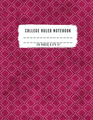 COLLEGE RULED NOTEBOOK