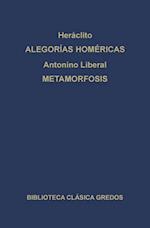 Alegorías de Homero. Metamorfosis.