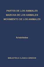 Partes de los animales. Marcha de los animales. Movimiento de los animales.