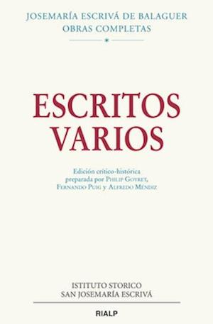 Escritos varios (1927-1974). Edicion critico-historica