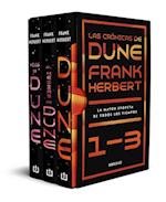 Estuche Las Crónicas de Dune: Dune, El Mesías de Dune E Hijos de Dune / Frank Herbert's Dune Saga 3-Book Boxed Set: Dune, Dune Messiah, and Children o