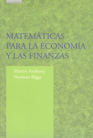 Matematica Para La Economia y Las Finanzas