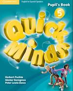 Quick Minds Level 5 Pupil's Book with Online Interactive Activities Spanish Edition