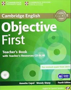 Objective First for Spanish Speakers Teacher's Book with Teacher's Resources CD-ROM