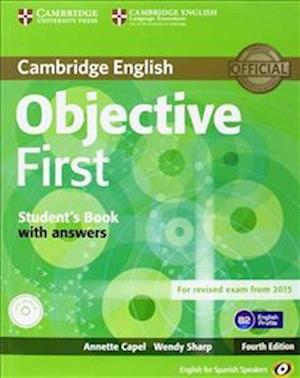 Objective First for Spanish Speakers Student's Pack with Answers (Student's Book with CD-ROM, Workbook with Audio CD)