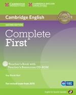 Complete First for Spanish Speakers Teacher's Book with Teacher's Resources Audio CD/CD-ROM