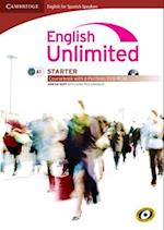 English Unlimited for Spanish Speakers Starter Coursebook with e-Portfolio