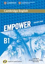 Cambridge English Empower for Spanish Speakers B1 Teacher's Book