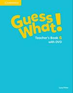 Guess What! Level 6 Teacher's Book with DVD Video Spanish Edition