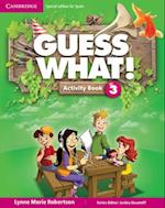 Guess What! Level 3 Activity Book with Home Booklet and Online Interactive Activities Spanish Edition