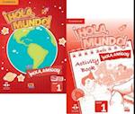 ¡Hola, Mundo!, ¡Hola, Amigos! Level 1 Student's Book plus ELEteca and Activity Book