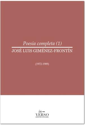 Poesía completa 1