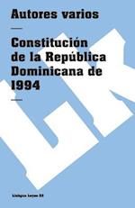 Constitución de la República Dominicana de 1994