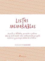 Listas Memorables