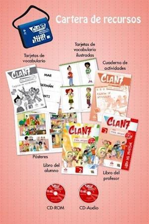 Clan 7 Con ¡Hola, Amigos! Level 2 Carpeta de Recursos Para El Profesor