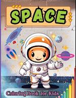 Spaces Coloring Book for Kids