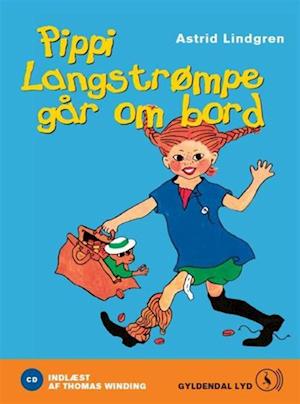 Billede af Thomas Winding læser Pippi Langstrømpe går om bord-Astrid Lindgren