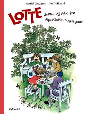 Billede af Lotte, Jonas og Mia fra Spektakelmagergade-Astrid Lindgren