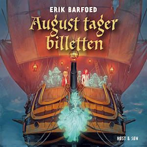 August tager billetten