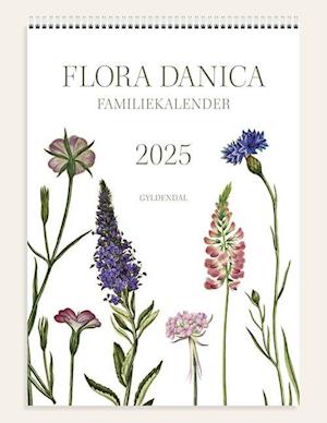 Flora Danica-familiekalender 2025-Gyldendal-Bog