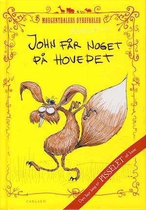 John får noget på hovedet