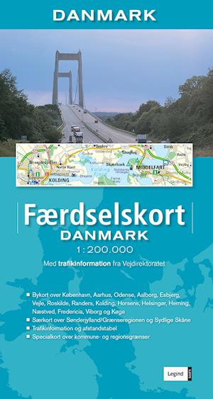 Færdselskort Danmark 2012