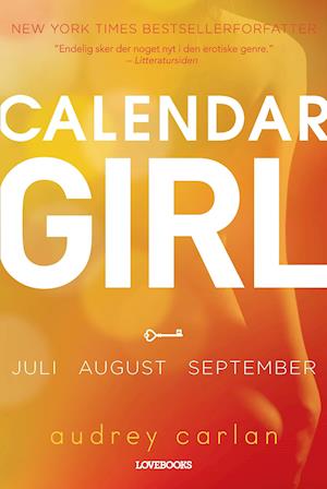 Calendar girl- Juli, august, september