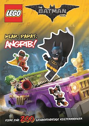 LEGO Batman: Klar, parat, angrib! - Aktivitetsbog med 200 flytbare klistermærker