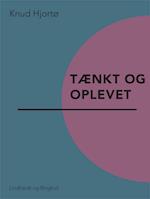 Tænkt og oplevet