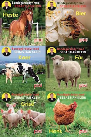 Pixi®-serie 133: Bondegårdens dyr med Sebastian Klein (kolli 48)