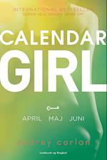 Calendar girl- April, maj, juni