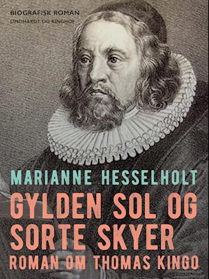 Gylden sol og sorte skyer