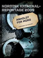 Anholdt for mord