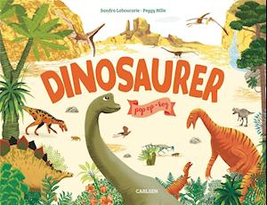Dinosaurer pop op-bog