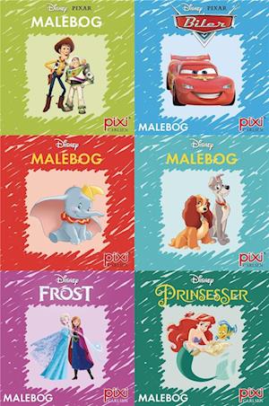 Krea Pixi®-serie 3:  Disney-malebøger (kolli 48)