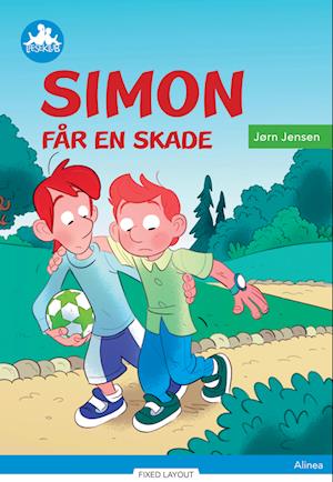 Simon får en skade, Blå læseklub