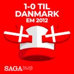 1-0 til Danmark - EM 2012