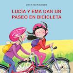 Lucía y Ema dan un paseo en bicicleta