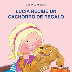 Lucía recibe un cachorro de regalo