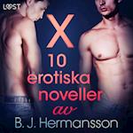 X: 10 erotiska noveller av B. J. Hermansson