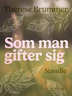 Som man gifter sig. Novelle