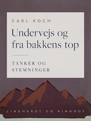 Undervejs og fra bakkens top. Tanker og stemninger