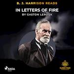 B. J. Harrison Reads In Letters of Fire