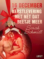 16 december: Kerstlevering met nét dat beetje meer – een erotische adventskalender