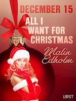December 15: All I want for Christmas – An Erotic Christmas Calendar