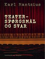 Teaterspørgsmål og svar